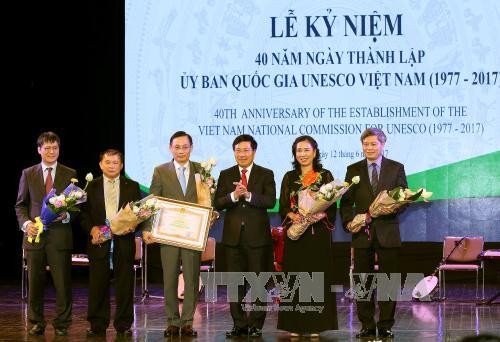 Vietnam National Commission for UNESCO celebrates 40th anniversary - ảnh 1