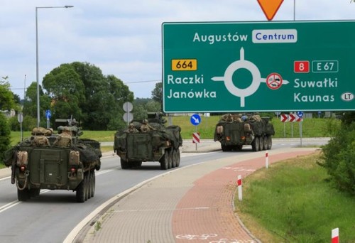 NATO conducts large-scale defensive drill in Baltic - ảnh 1