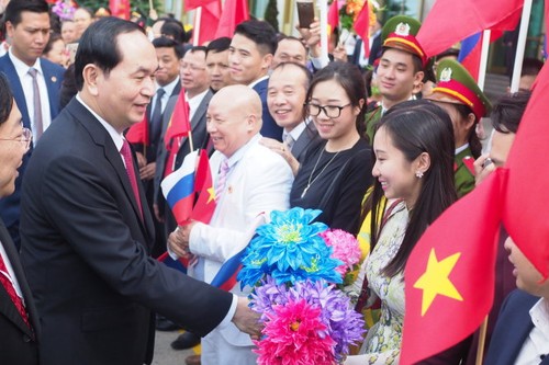 Russian media highlights President Tran Dai Quang’s visit - ảnh 1