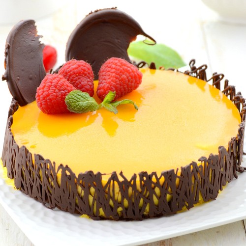 Kitchen Corner: Mango Chocolate Mousse Cake