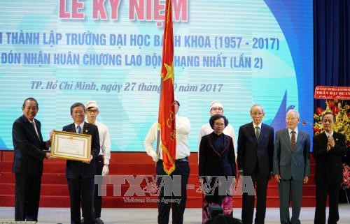 Ho Chi Minh City University of Technology marks 60th founding anniversary  - ảnh 1