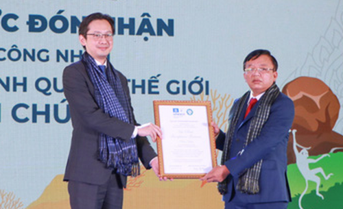 Nui Chua receives UNESCO world biosphere reserve certificate - ảnh 1