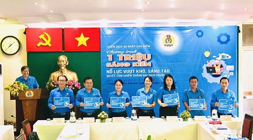 Trade Union members encouraged to contribute 1 million COVID-19 initiatives  - ảnh 1