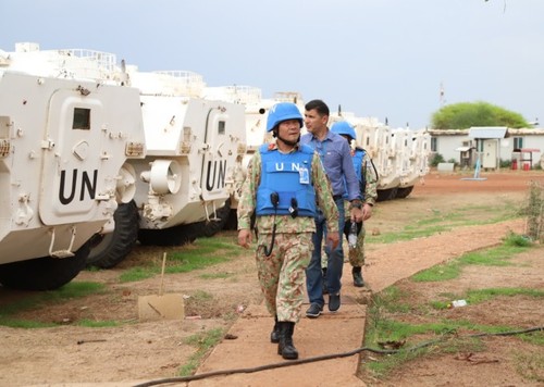 Vietnam's sappers conduct field reconnaissance in Abyei - ảnh 1