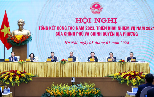 Government, local administrations review operations in 2023 - ảnh 1