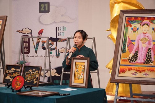 Hanoi youngster develops new technique to preserve traditional art - ảnh 1
