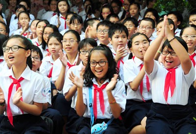 22 triệu học sinh, sinh viên chính thức bước vào năm học mới 2013 – 2014 - ảnh 1