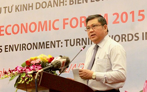 Diễn đàn Kinh tế mùa Xuân 2015 hướng tới cải thiện môi trường kinh doanh đầu tư của Việt Nam - ảnh 1