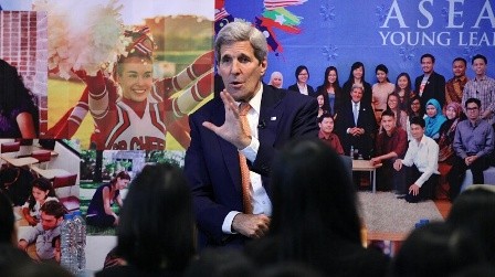 Hoạt động của Bộ trưởng Ngoại giao Hoa Kỳ John Kerry tại Hà Nội  - ảnh 1
