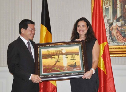 Vương quốc Bỉ đẩy mạnh hỗ trợ tỉnh Bà Rịa-Vũng Tàu xử lý chất thải  - ảnh 1