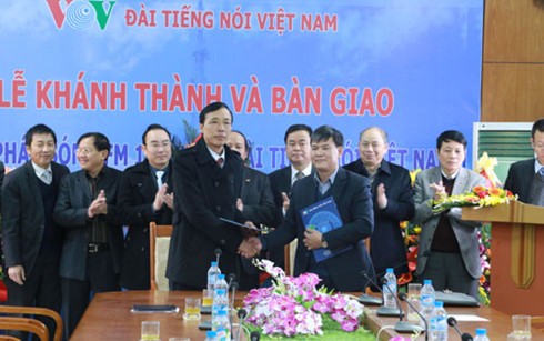 Đài Tiếng nói Việt Nam: Khánh thành và bàn giao trạm phát sóng 10KW tại Quảng Ninh - ảnh 1