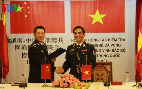 Việt Nam và Trung Quốc kiểm tra liên hợp nghề cá Vịnh Bắc bộ lần thứ 11 - ảnh 1