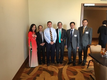 Đại sứ quán Việt Nam tại Mỹ gặp gỡ cộng đồng doanh nghiệp Texas  - ảnh 1