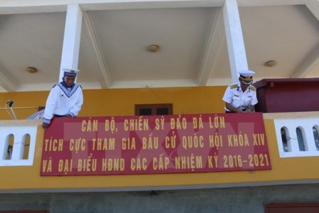 Huyện đảo Trường Sa, tỉnh Khánh Hòa, hoàn tất công tác chuẩn bị bầu cử - ảnh 1