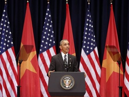 Tổng thống Obama:không ai có quyền áp đặt, quyết định số phận thay Việt Nam - ảnh 2