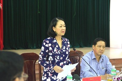 Trưởng ban Dân vận TW Trương Thị Mai làm việc với huyện Hòa Vang,  Đà Nẵng về xây dựng nông thôn mới - ảnh 1