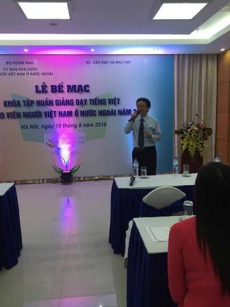 Khóa tập huấn tiếng Việt cho giáo viên NVNONN cung cấp nhiều kiến thức giảng dạy cho học viên - ảnh 5