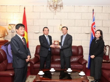 Chủ tịch Mặt trận Tổ quốc thành phố Hà Nội thăm làm việc tại Australia  - ảnh 1