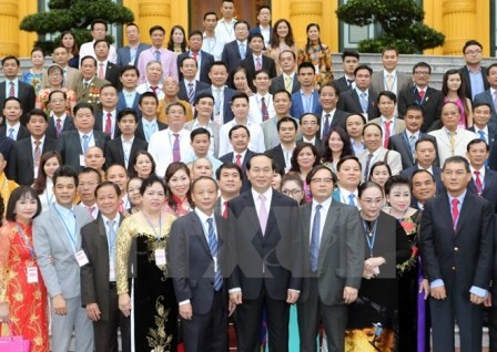 Chủ tịch nước Trần Đại Quang: Xây dựng đội ngũ doanh nhân, doanh nghiệp lớn mạnh, hoạt động hiệu quả - ảnh 1
