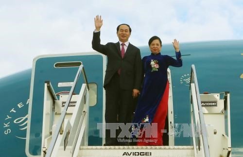 Chủ tịch nước Trần Đại Quang bắt đầu thăm cấp nhà nước Italia - ảnh 1