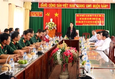 Chủ tịch Quốc hội Nguyễn Thị Kim Ngân thăm, chúc Tết tại tỉnh Bến Tre - ảnh 1