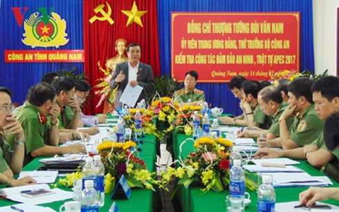 Tỉnh Quảng Nam đảm bảo an toàn cho các hoạt động APEC 2017 - ảnh 1