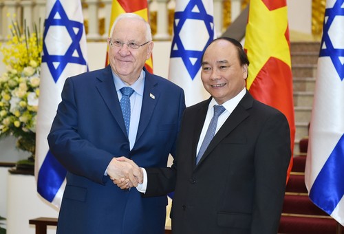 Thủ tướng Nguyễn Xuân Phúc hội kiến Tổng thống Israel Reuven Ruvi Rivlin - ảnh 1
