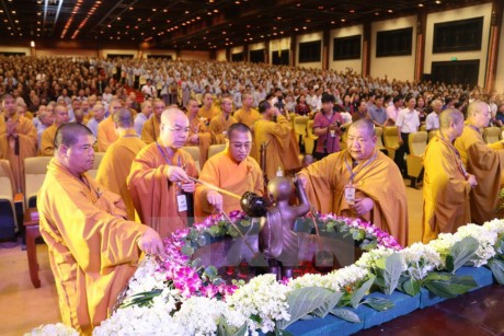 Trung ương Giáo hội Phật giáo Việt Nam tổ chức Đại lễ Phật đản Phật lịch 2561 - ảnh 1