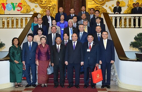 Thủ tướng Nguyễn Xuân Phúc tiếp Chủ tịch Quốc hội Vương quốc Campuchia Samdech Heng Samrin - ảnh 3