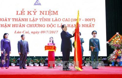 Chủ tịch nước Trần Đại Quang: Lào Cai cần phấn đấu trở thành tỉnh phát triển của khu vực Tây Bắc  - ảnh 2