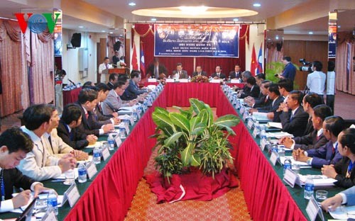 Hội nghị Quốc tế Xây dựng đường biên giới Việt Nam- Lào - ảnh 1
