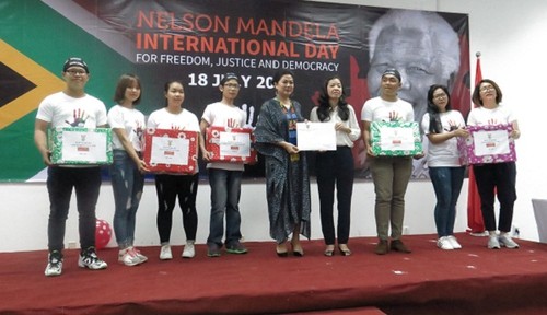Lãnh sự Nam Phi tại thành phố Hồ Chí Minh kỷ niệm Ngày Quốc tế Nelson Mandela - ảnh 1