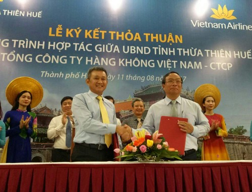 Vietnam Airlines quảng bá hình ảnh, điểm đến của du lịch Huế - ảnh 1