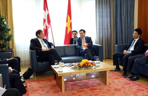 Phó Thủ tướng Vương Đình Huệ làm việc với lãnh đạo cấp cao trong Chính phủ và Nghị viện của Thuỵ Sỹ - ảnh 1