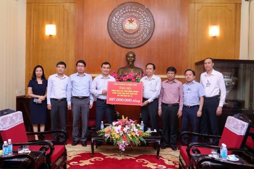 Ủy ban Trung ương MTTQ Việt Nam tiếp nhận ủng hộ thiệt hại do bão Doksuri - ảnh 2