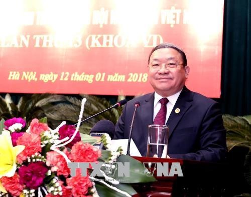 Ông Thào Xuân Sùng đắc cử Chủ tịch Hội nông dân Việt Nam nhiệm kỳ 2013-2018 - ảnh 1