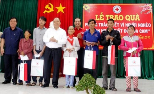 Hội Chữ thập đỏ Việt Nam dành 6,57 tỷ đồng hỗ trợ người nghèo đón Tết  - ảnh 1