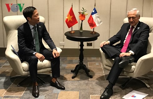 Bộ trưởng Trần Tuấn Anh gặp song phương với đại diện Nhật Bản, Chile và Mexico - ảnh 2
