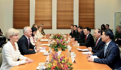 Việt Nam-Australia: ký Tuyên bố chung về thiết lập quan hệ Đối tác Chiến lược giữa hai nước - ảnh 1