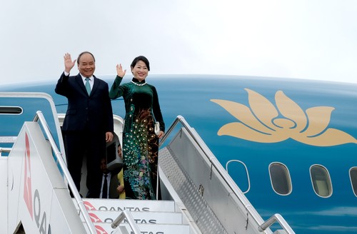Thủ tướng Nguyễn Xuân Phúc đến Sydney dự Hội nghị cấp cao đặc biệt ASEAN-Australia - ảnh 1