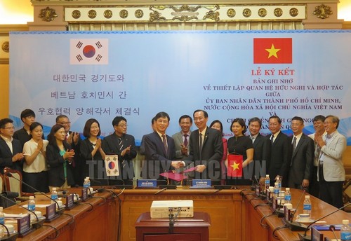 Thiết lập quan hệ hữu nghị và hợp tác giữa Thành phố Hồ Chí Minh và tỉnh Gyeonggi, Hàn Quốc  - ảnh 1