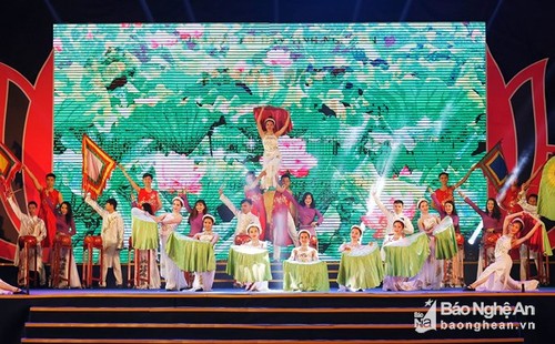 Nghệ An: Khai mạc Lễ hội Làng Sen 2018  - ảnh 1