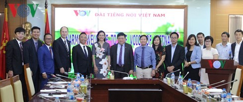 Tổng Giám đốc VOV Nguyễn Thế Kỷ tiếp Đoàn cán bộ cấp cao Tập đoàn DELL - ảnh 2