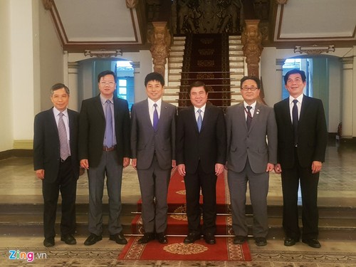 Lãnh đạo Thành phố Hồ Chí Minh tiếp Thứ trưởng Bộ Ngoại giao Nhật Bản - ảnh 1