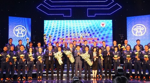 Đoàn thể thao Hà Nội phấn đấu dẫn đầu Đại hội thể thao toàn quốc - ảnh 1