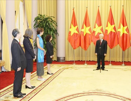 Tổng Bí thư, Chủ tịch nước Nguyễn Phú Trọng tiếp các Đại sứ trình Quốc thư - ảnh 2
