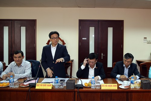 Phó Thủ tướng Vũ Đức Đam làm việc với Tổng Liên đoàn Lao động Việt Nam - ảnh 1