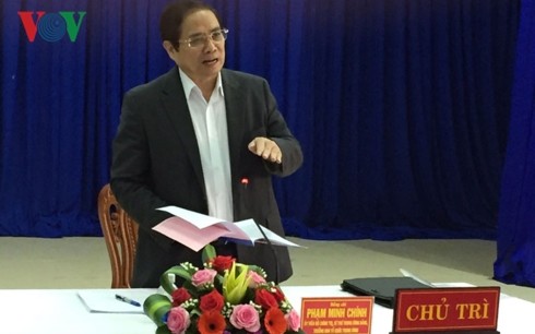 Trưởng Ban Tổ chức Trung ương Phạm Minh Chính làm việc tại Đà Nẵng - ảnh 1