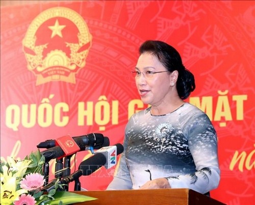 Chủ tịch Quốc hội Nguyễn Thị Kim Ngân: Các nữ Đại sứ, nữ Trưởng cơ quan đại diện ngoại giao và các tổ chức quốc tế đã đồng hành cùng Việt Nam - ảnh 1