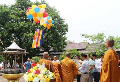Đại lễ Phật đản 2019 giúp cộng đồng người Việt Nam tại Lào tăng cường đoàn kết, hướng về quê hương - ảnh 1